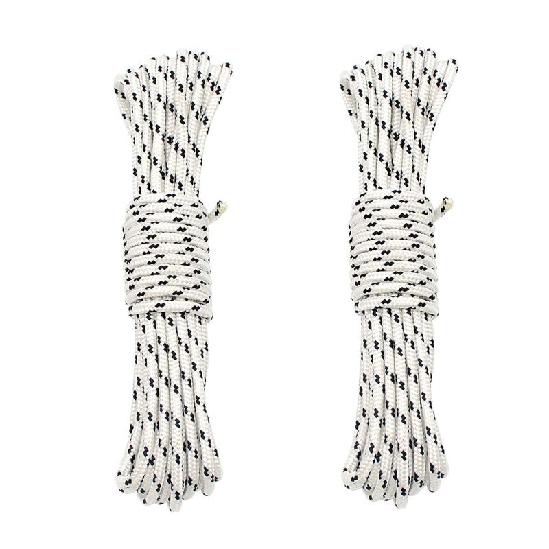 NOSTIFY 2PC Outdoor Patio Umbrella Cord Line Nylon Rope Replacement, 0.14" Dia (20FT) - Image 2